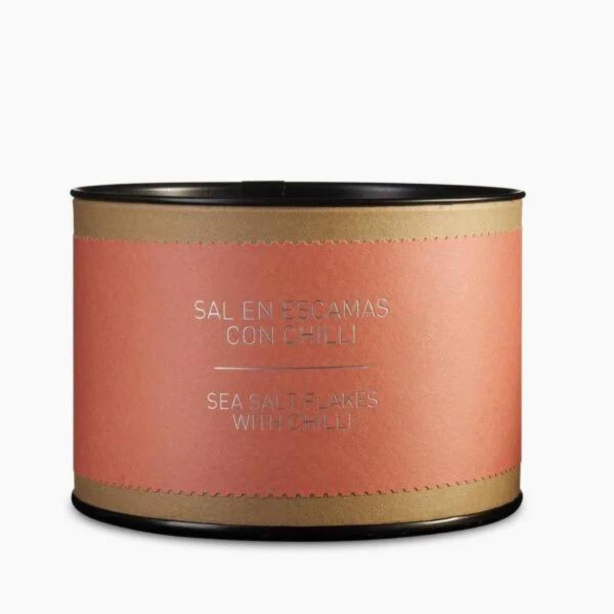 Sal marinho em flocos com pimenta 165 g