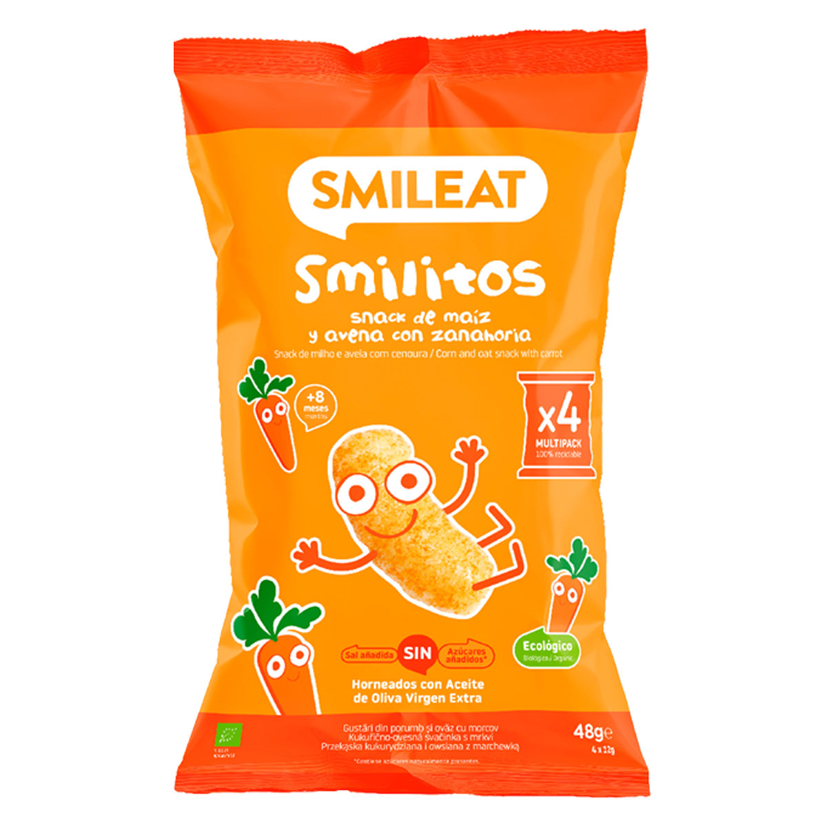 Pack Mix de Smilitos BIO Smileat 4 Bolsas