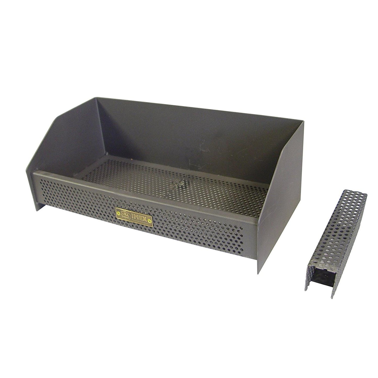 Cesto duplo para queimadores de pellets 49x25x17 Imex El Zorro