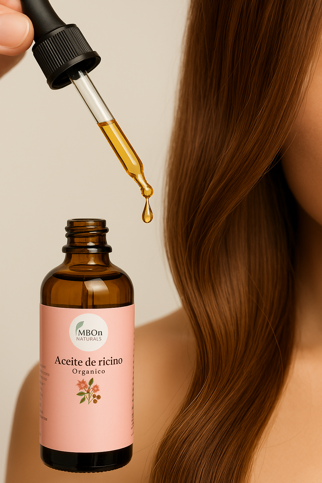 Aceite de Ricino Puro 100 ml | Fortalece Pestañas, Cejas, Cabello y Uñas | M&On Naturals_5