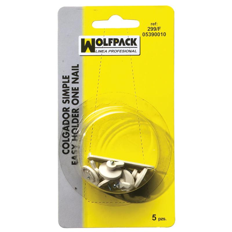 Cuelga Cuadros Redondo Grande (blister 5 Unidades) Clavar_1