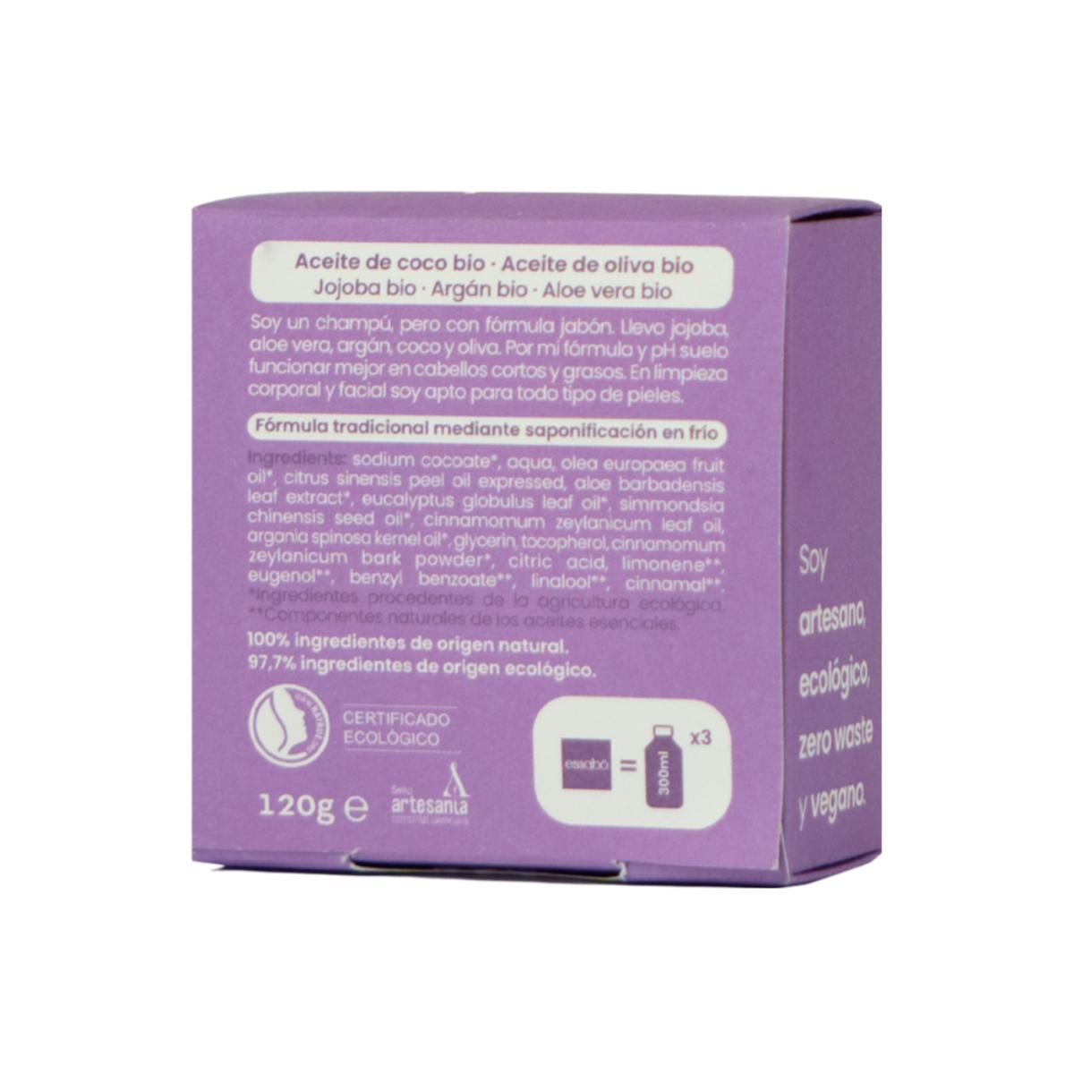 Champô Sólido Essabó Eco, 120g