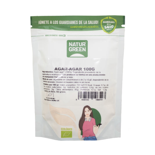 Bio Agar Agar em pó NaturGreen 100 g