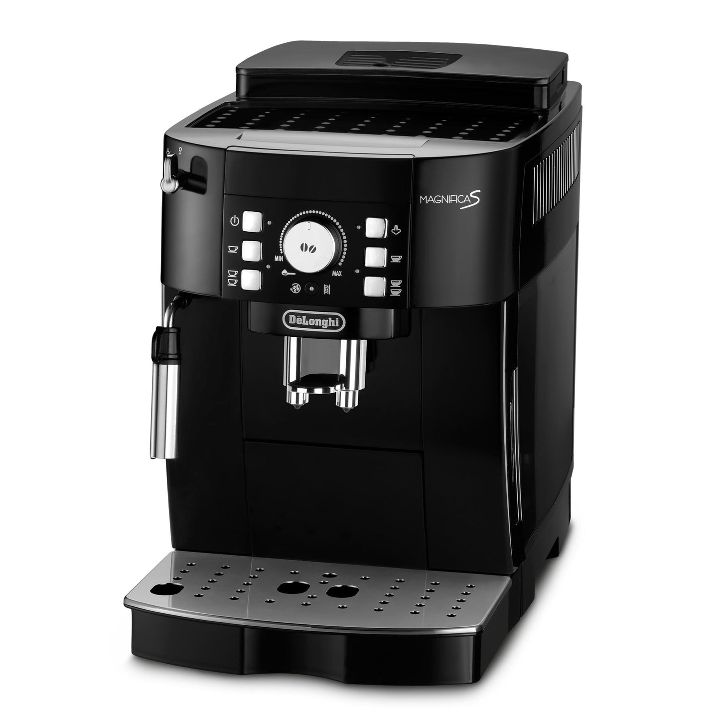 Máquina de café superautomática Delonghi Magnifica S ECAM21.117.B com sistema de cappuccino e moinho integrado (REFORMADA)