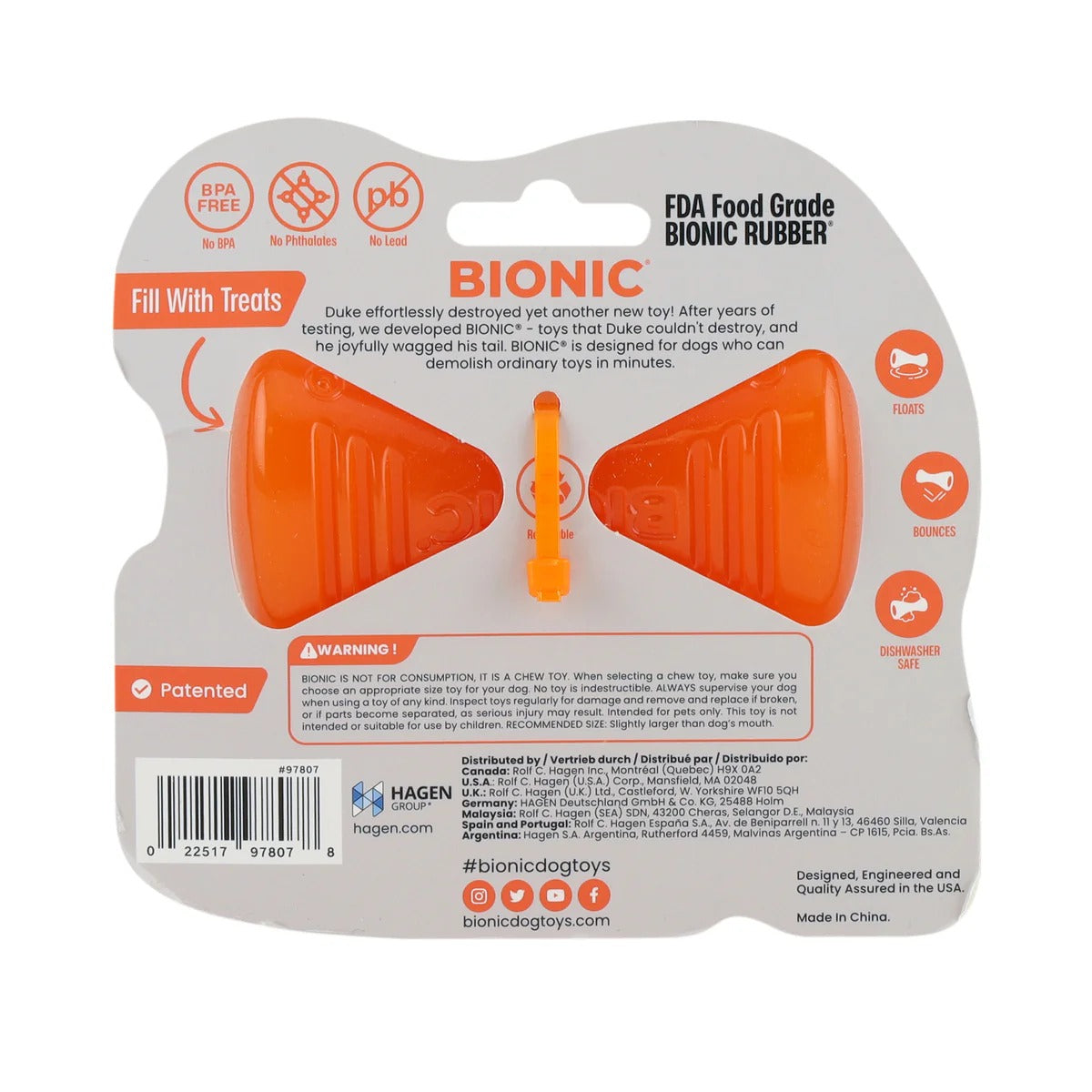 Hueso BIONIC S, 9.5cm
