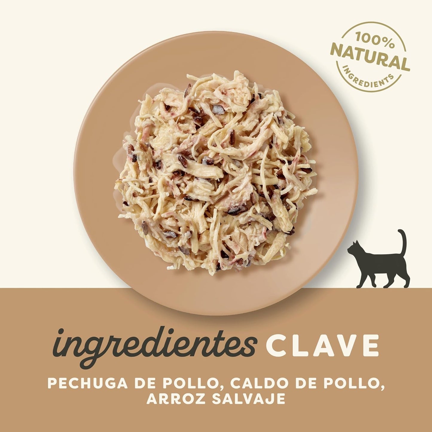 Applaws Cat Ração Húmida para Gatos Frango com Arroz Selvagem 70g