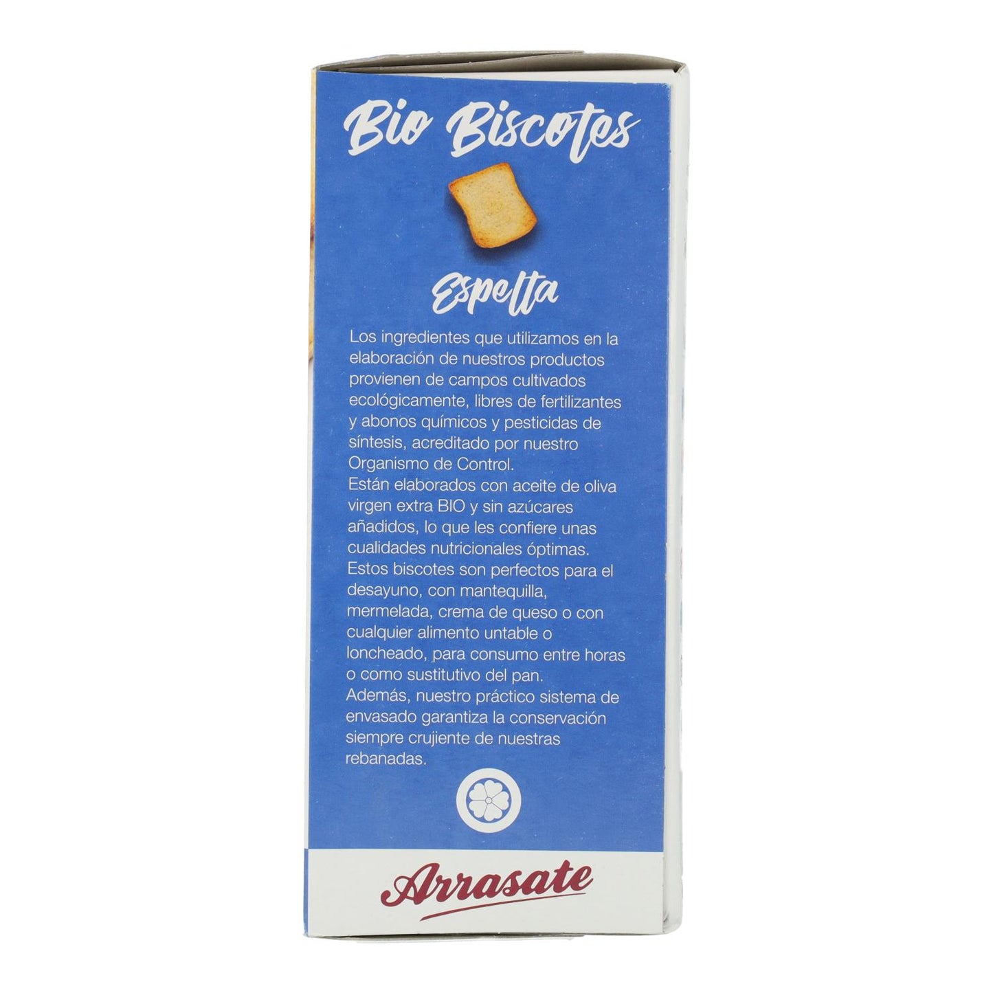 Biscoitos de Espelta Biológicos Arrasate 270 g