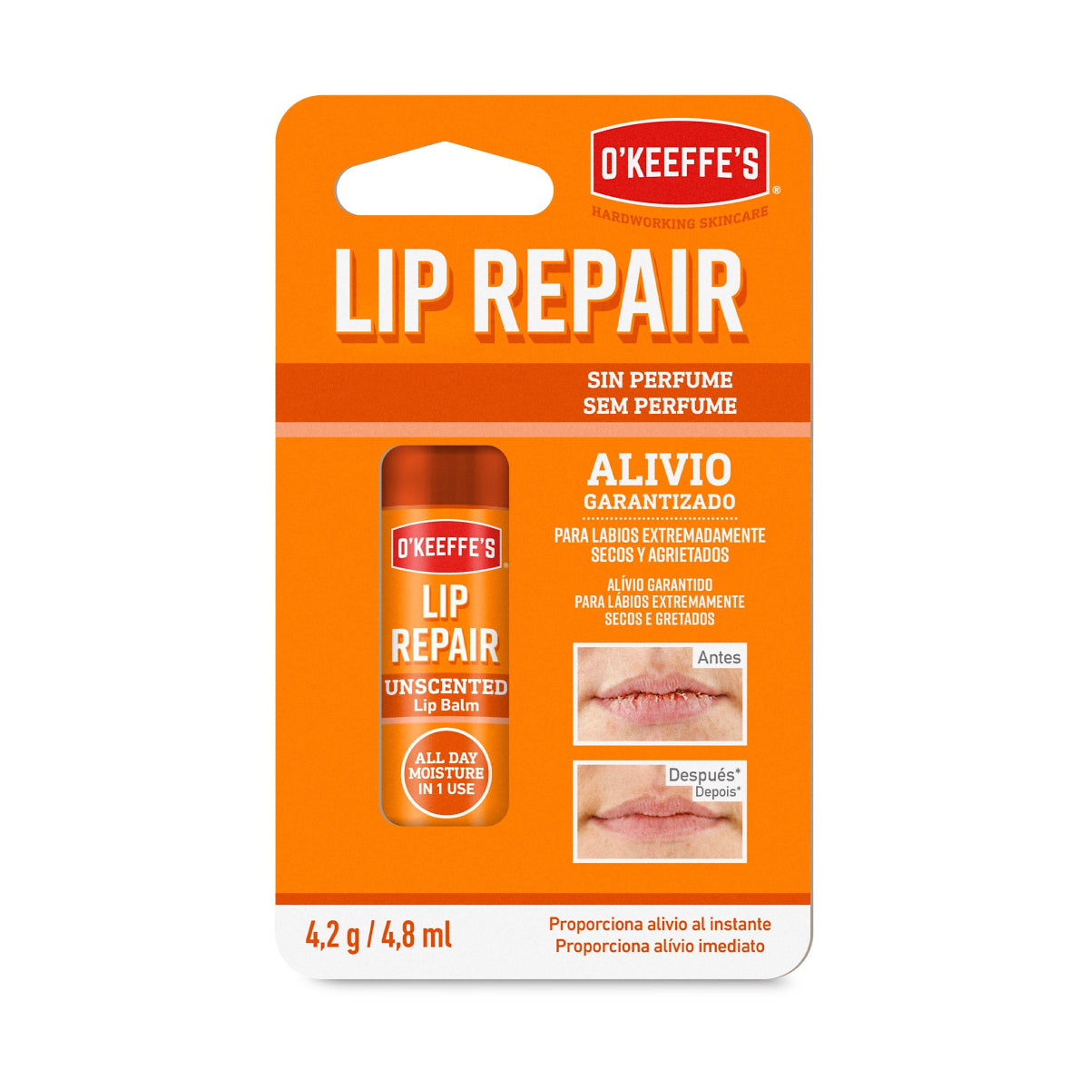 Bálsamo labial reparador O'Keeffe's Lip Repair