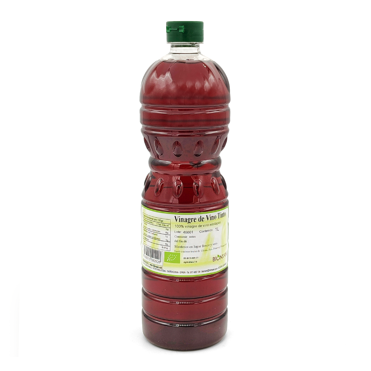 Pack 2 Vinagres De Vino Blanco Y Tinto Eco Bionsan 1 L_2