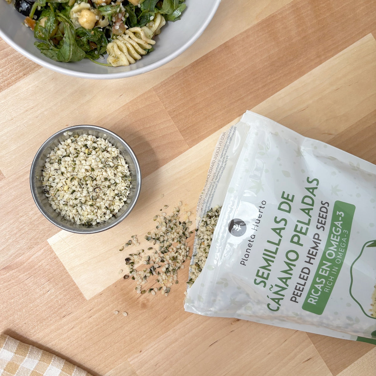 Sementes de cânhamo descascadas ECO Planeta Huerto 400 g