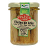 Bifes de atum em frasco de vidro Pesasur, 195 g