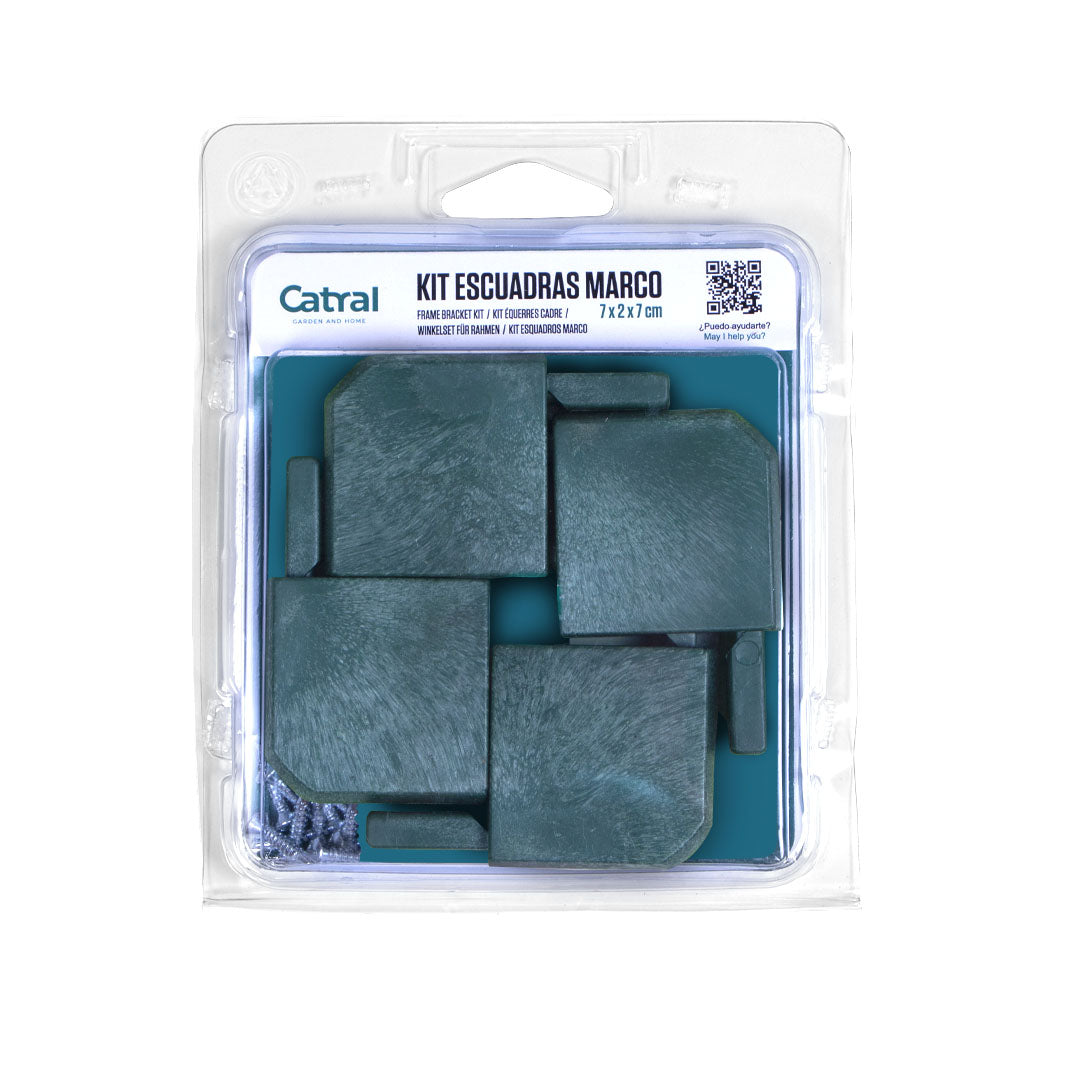 Kit Escuadras Lop Marco Verde Nortene_2