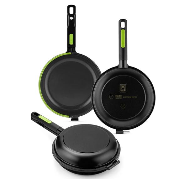 Bra Prior ECO+ Forma Dupla para Tortilhas em Alumínio Fundido, 26 cm