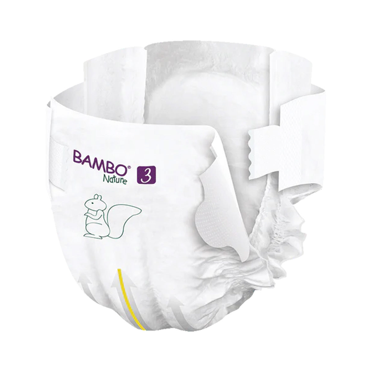 Pack de fraldas Bambo Nature tamanho 3, (4-8 kg), 3 x 28 unidades