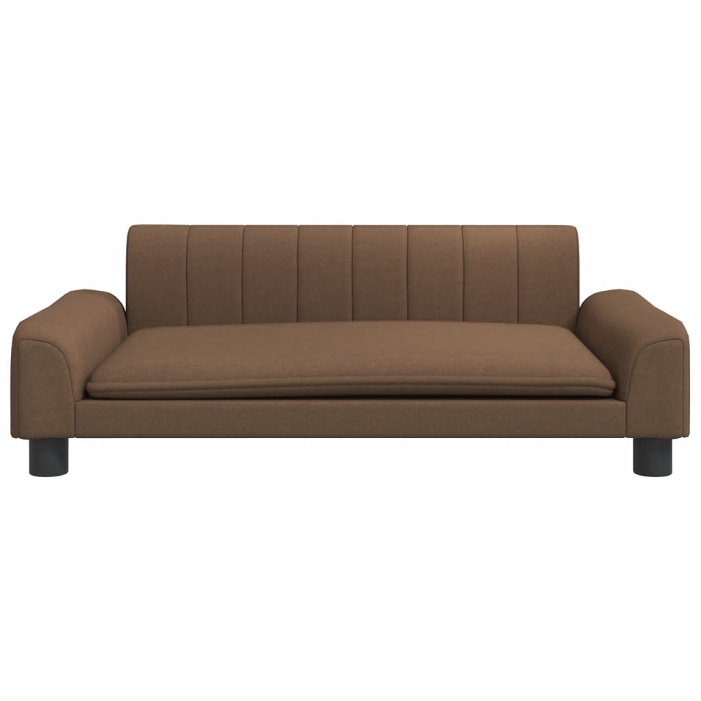 Cama Para Perros De Tela Marrón 90x53x30 Cm / Vetonek_5