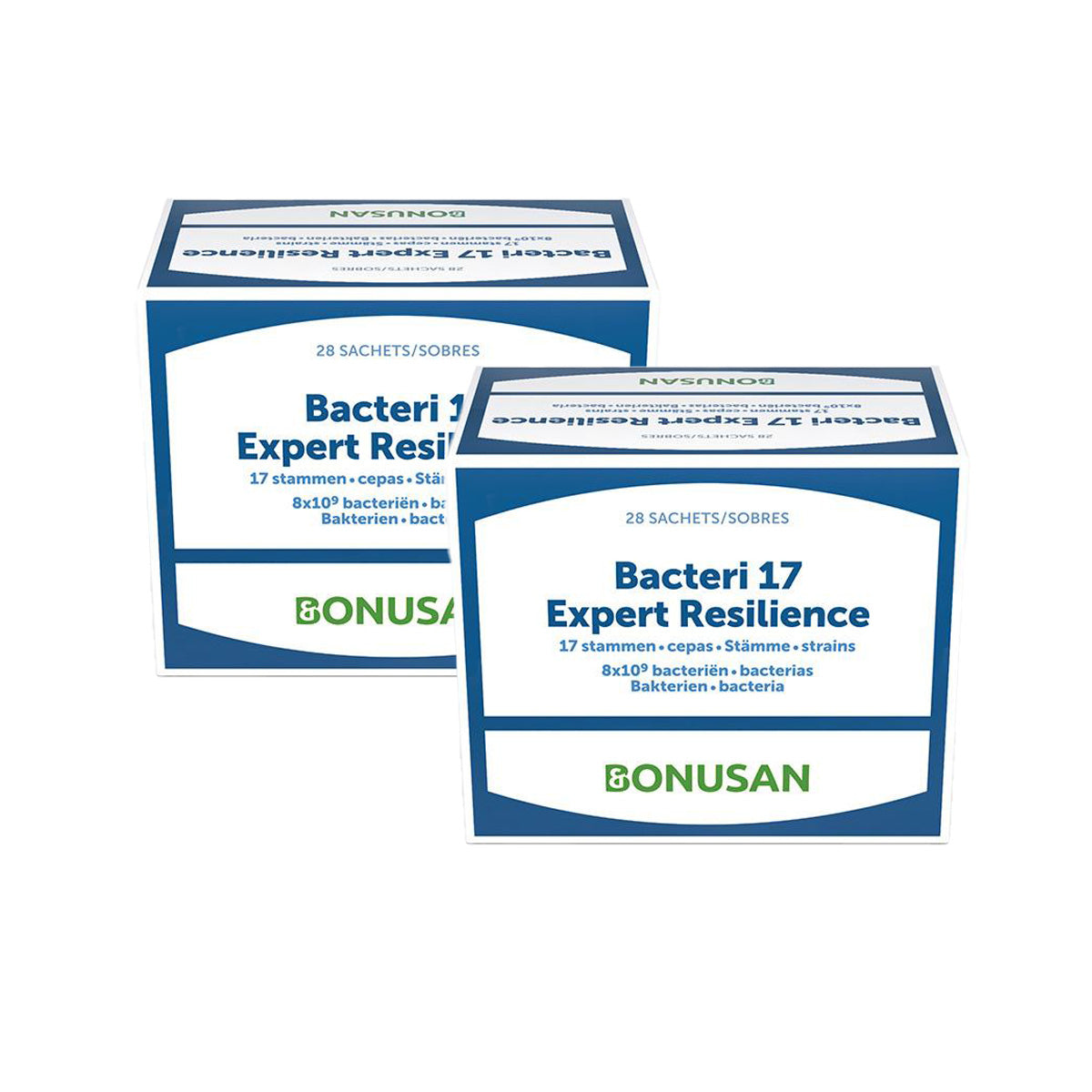 Pack de 2 Bacteri 17 Expert Resilence, Bonusan, 2x28 saquetas