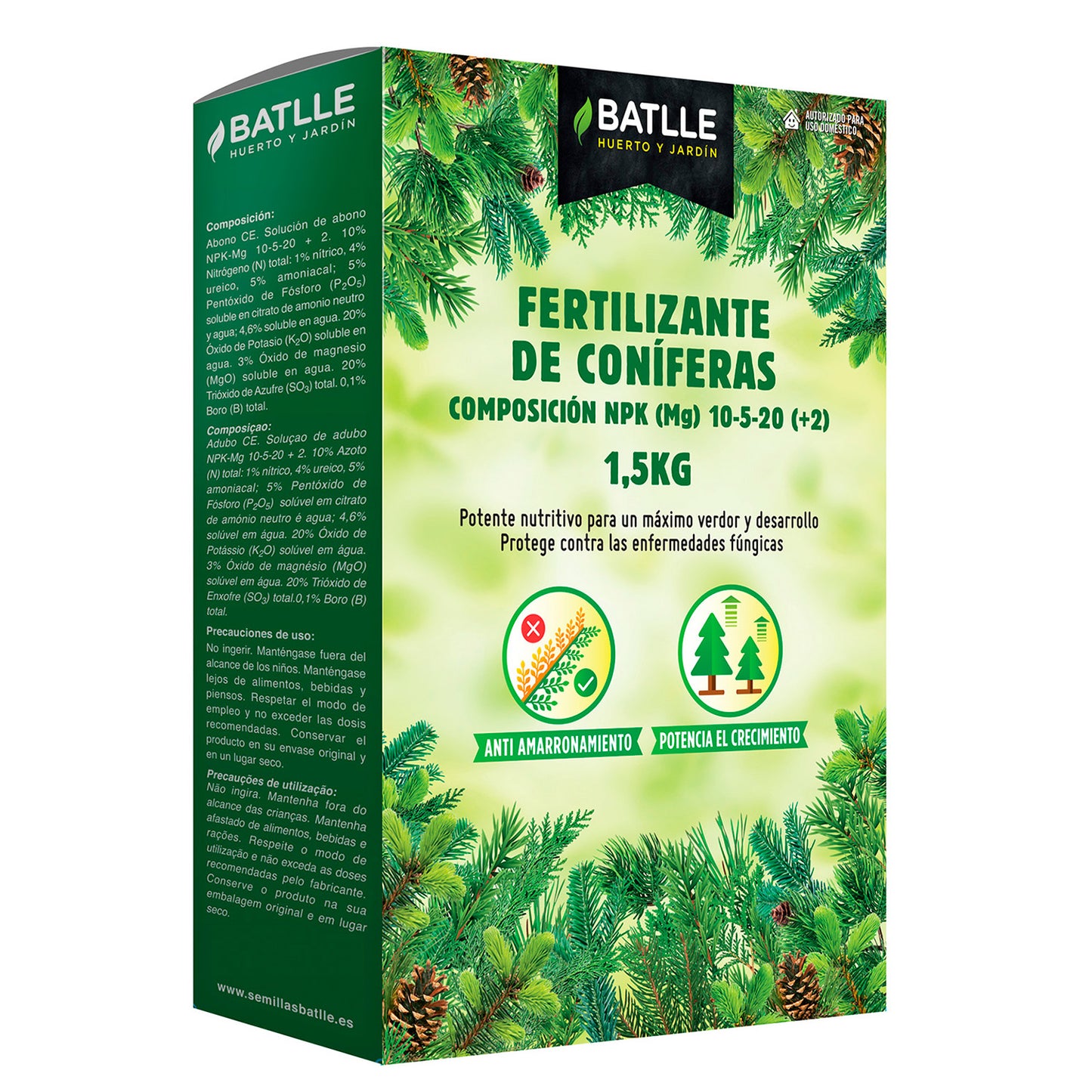Fertilizante Coníferas Batlle 1,5 kg