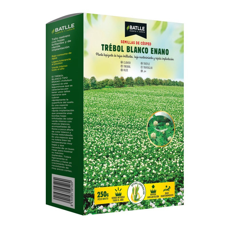 Semillas trébol enano blanco repens Batlle 250 g