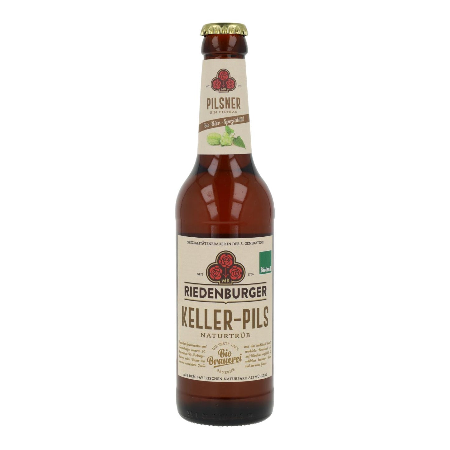 Cerveja Pilsner Riedenburger Hop Aroma, 33cl