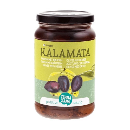 Azeitonas Kalamata com ervas Terrasana 345 g