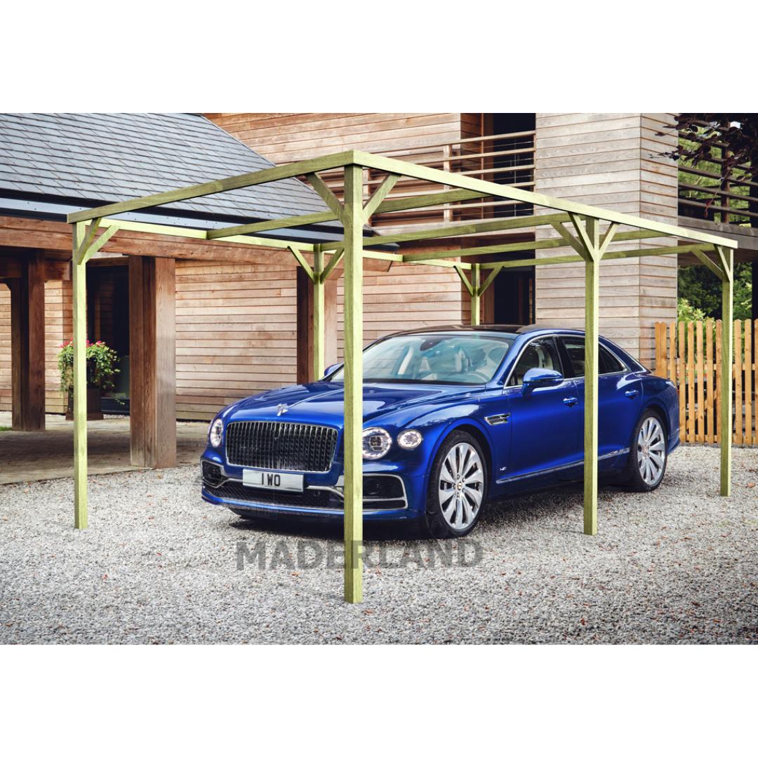 Garagem em madeira maciça Ceuta Maderland