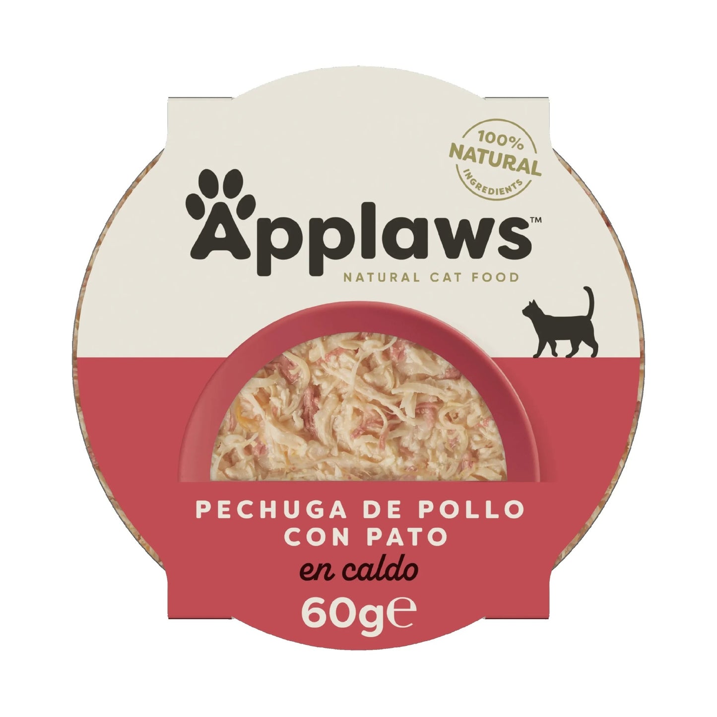 Ração para gatos Applaws Frango e Peito de Pato 60g