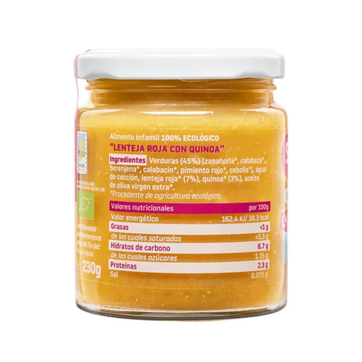 CA CHI TOS Smileat Lentilha e Quinoa Biológica Pote 230g