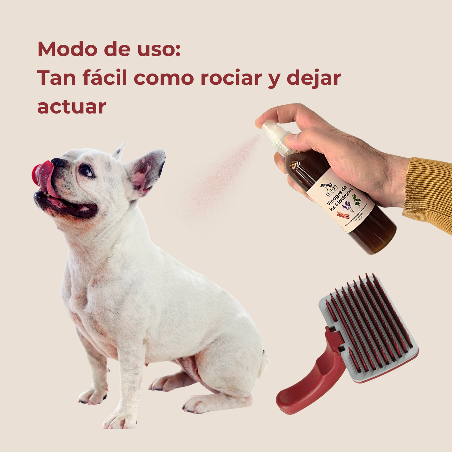 Vinagre de los 4 Ladrones para Perros y Gatos – 250ml_5