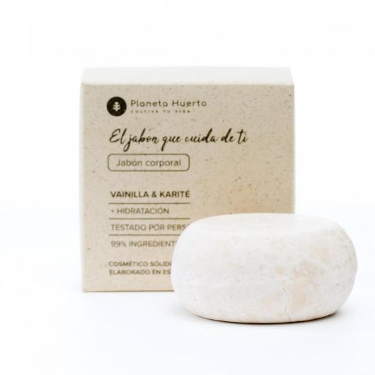 Sabonete Corporal Sólido Planeta Huerto Baunilha e Karité 85 gr
