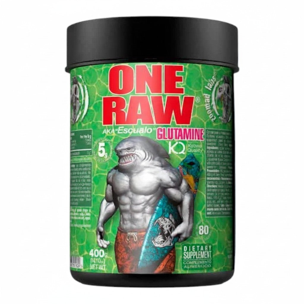 One Raw Glutamine 400 Gr_0