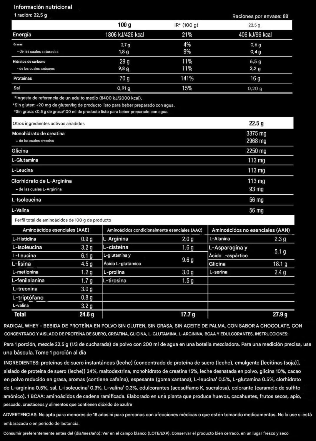 Radical Whey 2 Kg_5