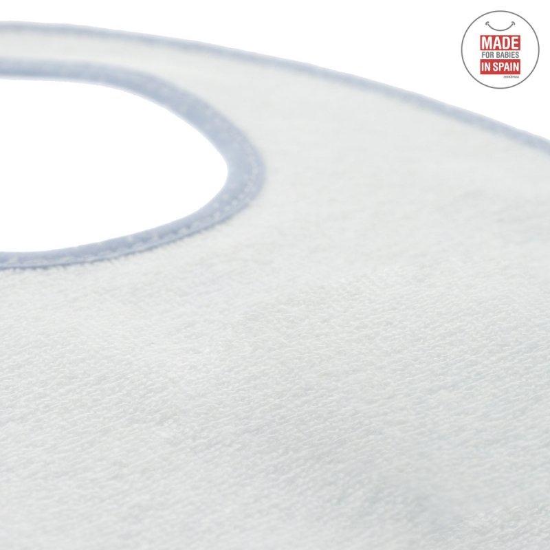 Babete redondo com velcro azul celeste/Cambrass Rain