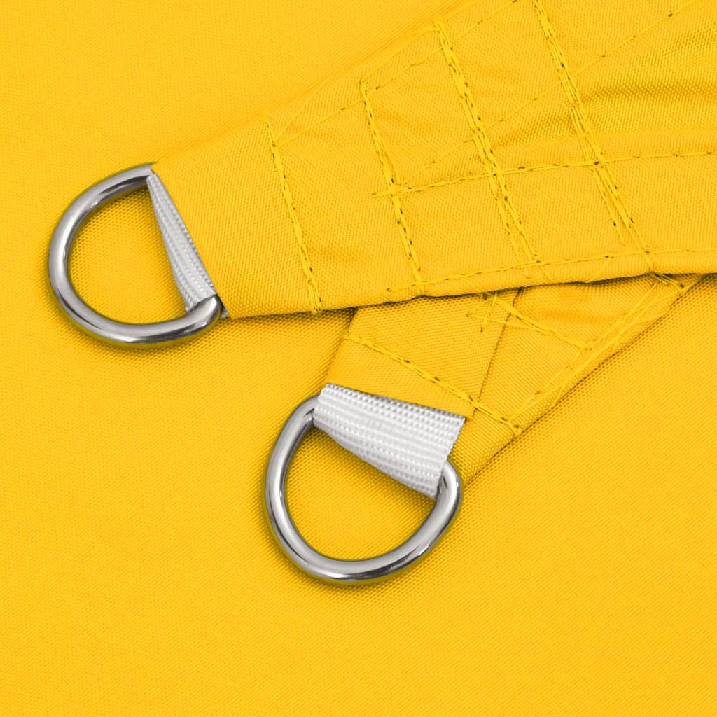 Toldo De Vela Triangular Tela Oxford Amarillo 3,6x3,6x3,6 M_4