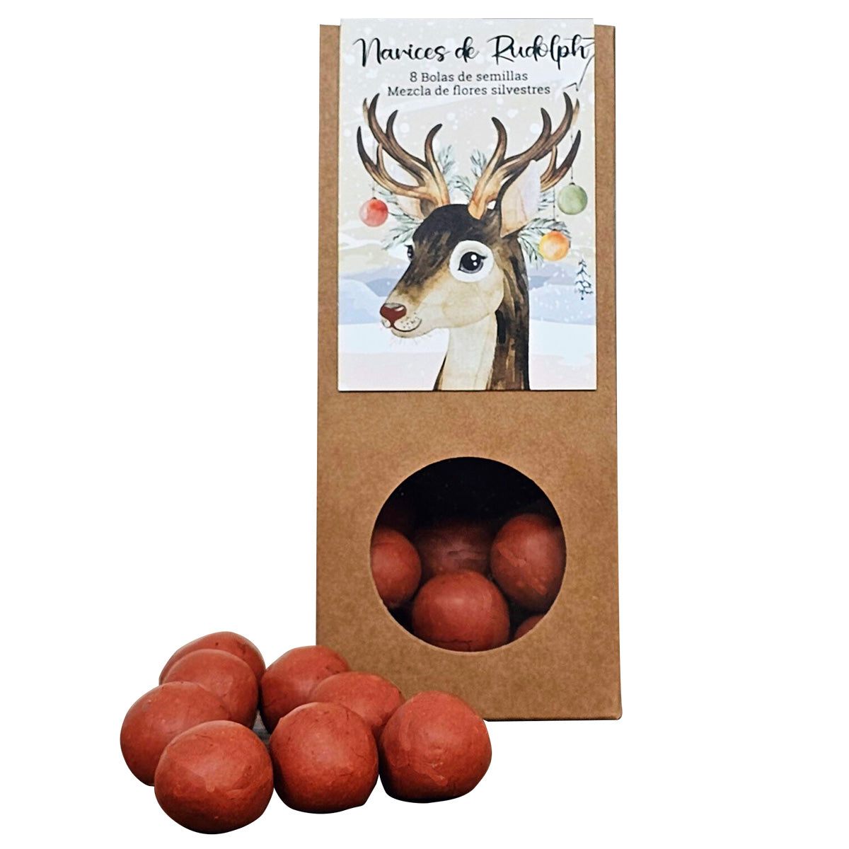 Bolas de sementes Rudolph's Noses, Garden Pocket