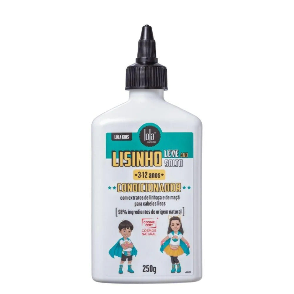 Acondicionador Alisado Infantil Lisinho Leve And Solto Lola Cosmetics 250g_0