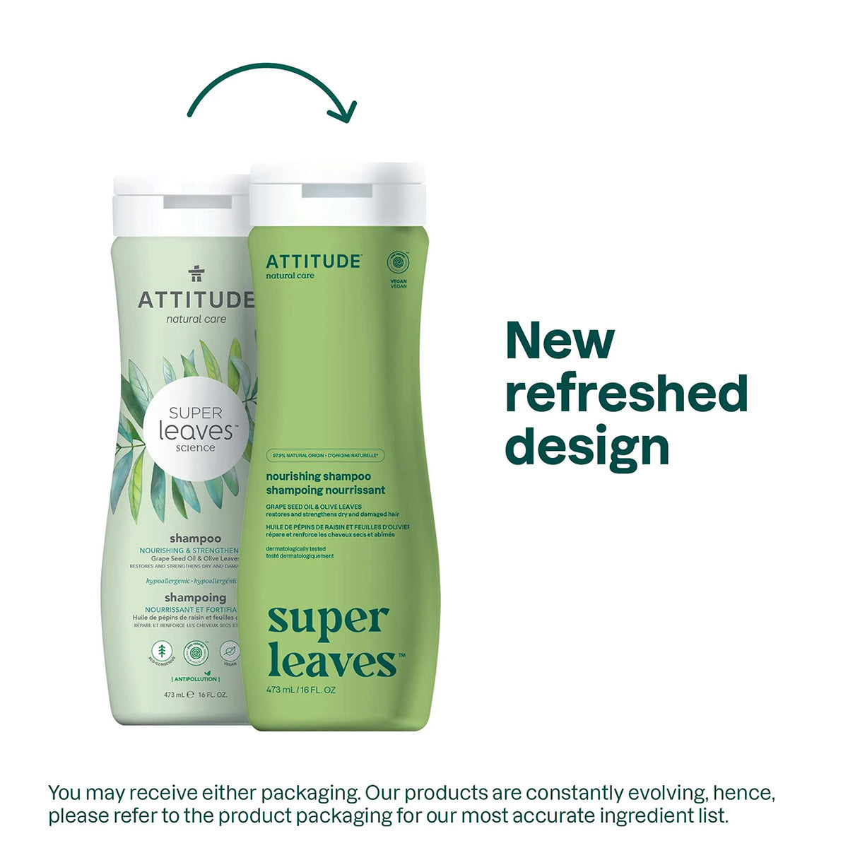 Champô Nutritivo Super Leaves Nourishing Attitude 473 ml