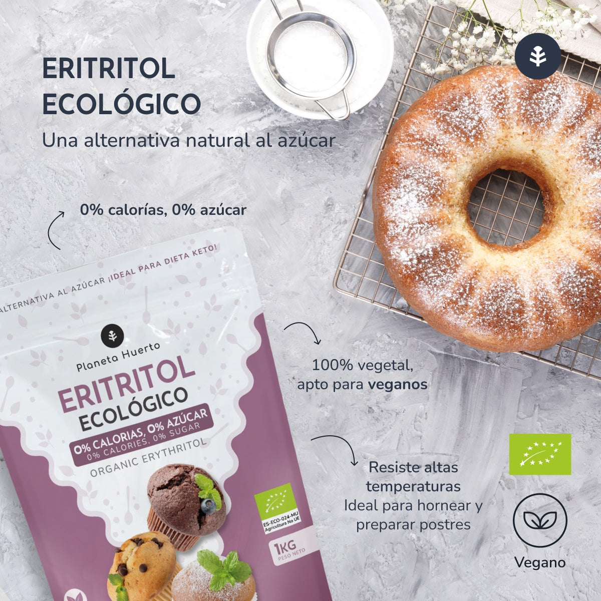 ECO Planet Garden Eritritol 1 kg