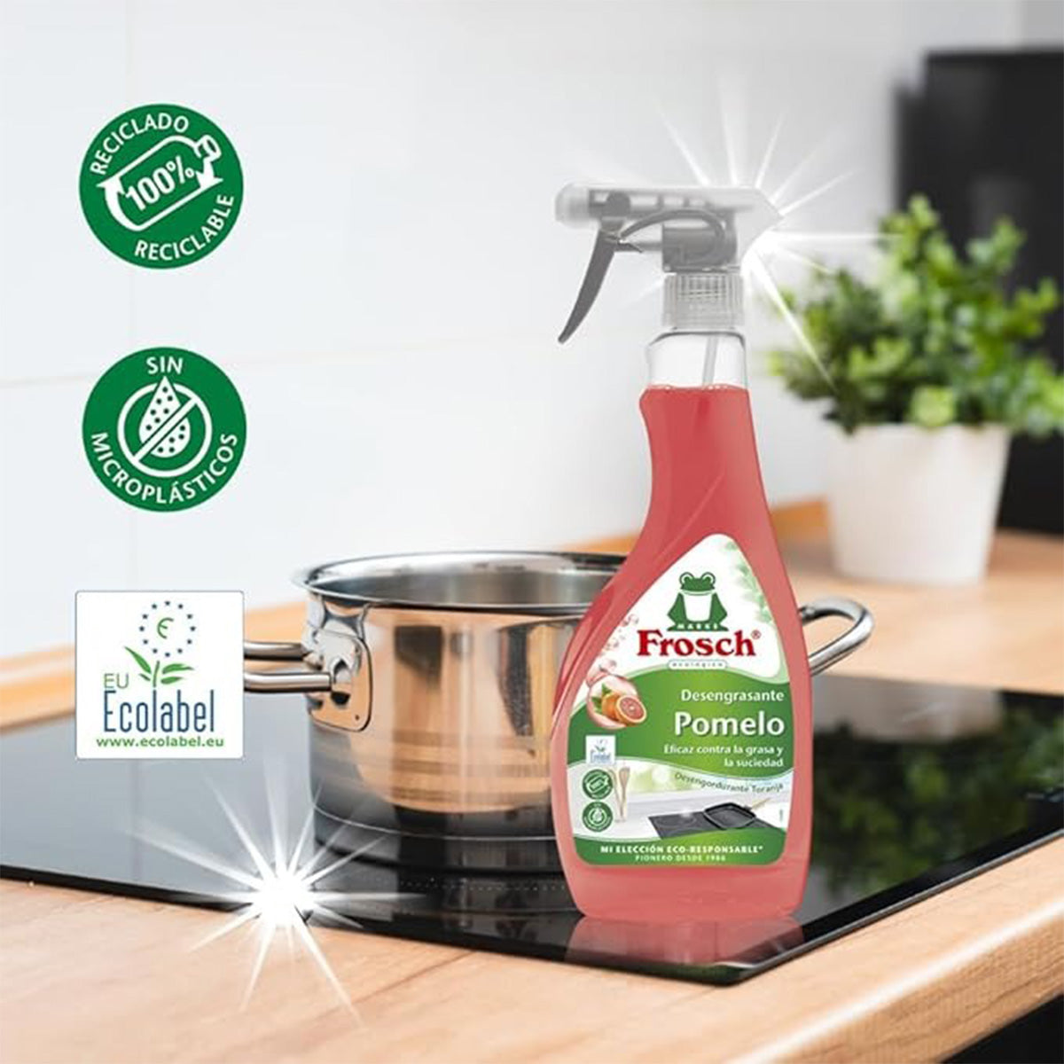 Desengordurante de toranja Frosch 500 ml