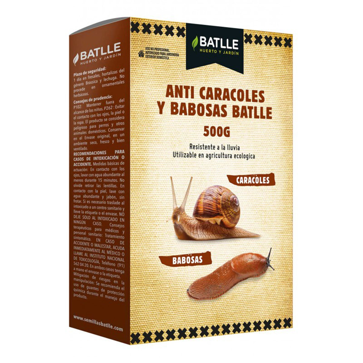 Batlle Bio Repelente anti-lesmas e caracóis 500g