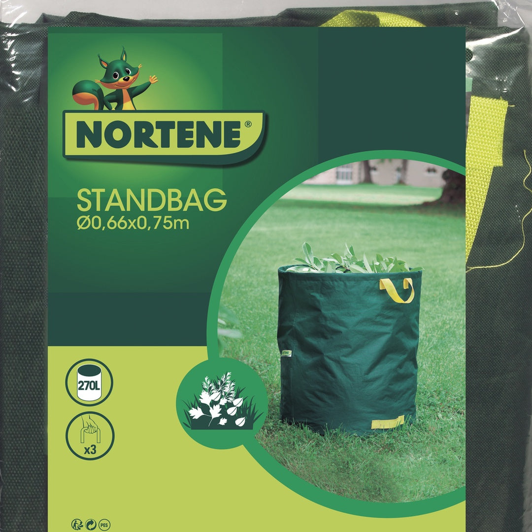 Saco Jardin Standbag 67x75 Cm Verde Nortene_0