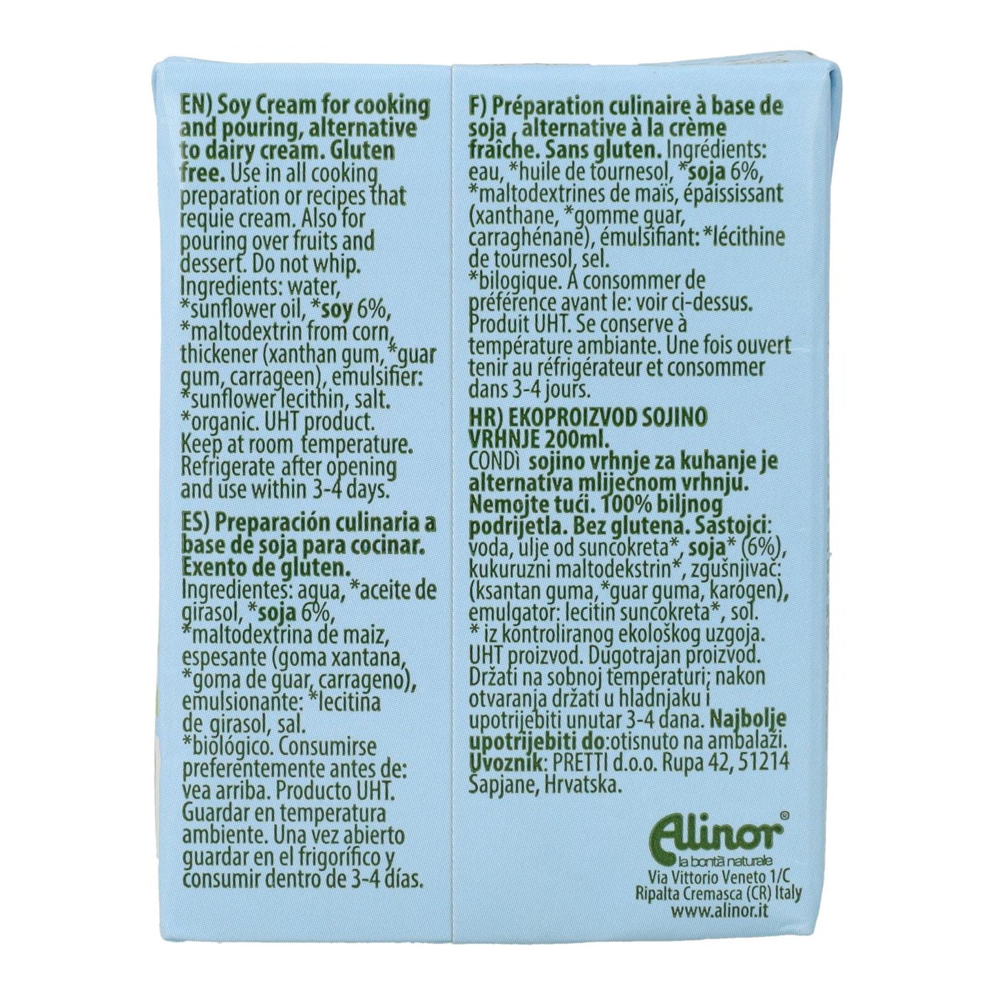 Creme de Soja Líquido Condi, 200 ml