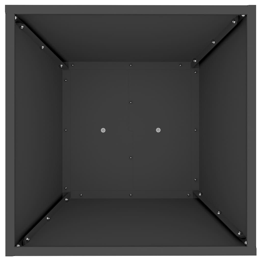 Maceta Pilar Negro 40 X 40 X 100 Cm_5