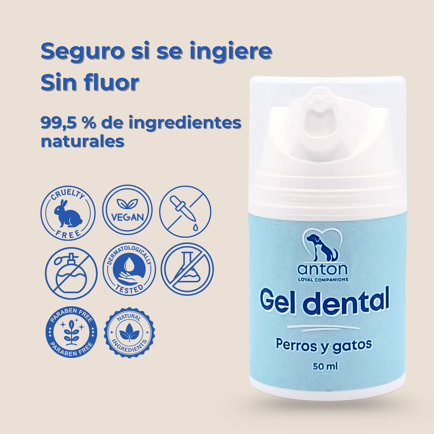 Gel dental natural para la higiene bucal diaria de perros y gatos – 50 ml_5
