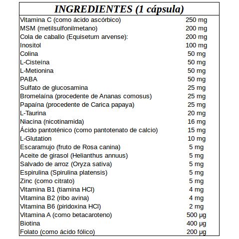 Ultra Hair Plus com MSM Nature's Plus, 60 comprimidos