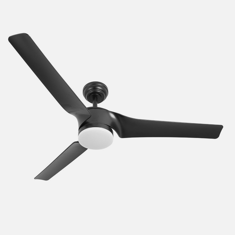 Ventilador Dc Montijo 24w Negro 3 Aspas 6vel. 132d 2424lm 3000-6500k C/remoto, Reg. Intensidad, Timer, Mem._2