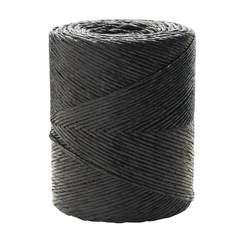 Cuerda Rafia Bobina 750 Gramos Color Negro_0