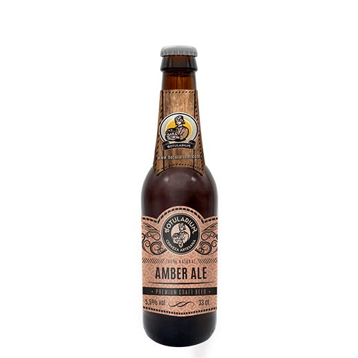 Cerveja Artesanal Botularium Amber Ale 330ml