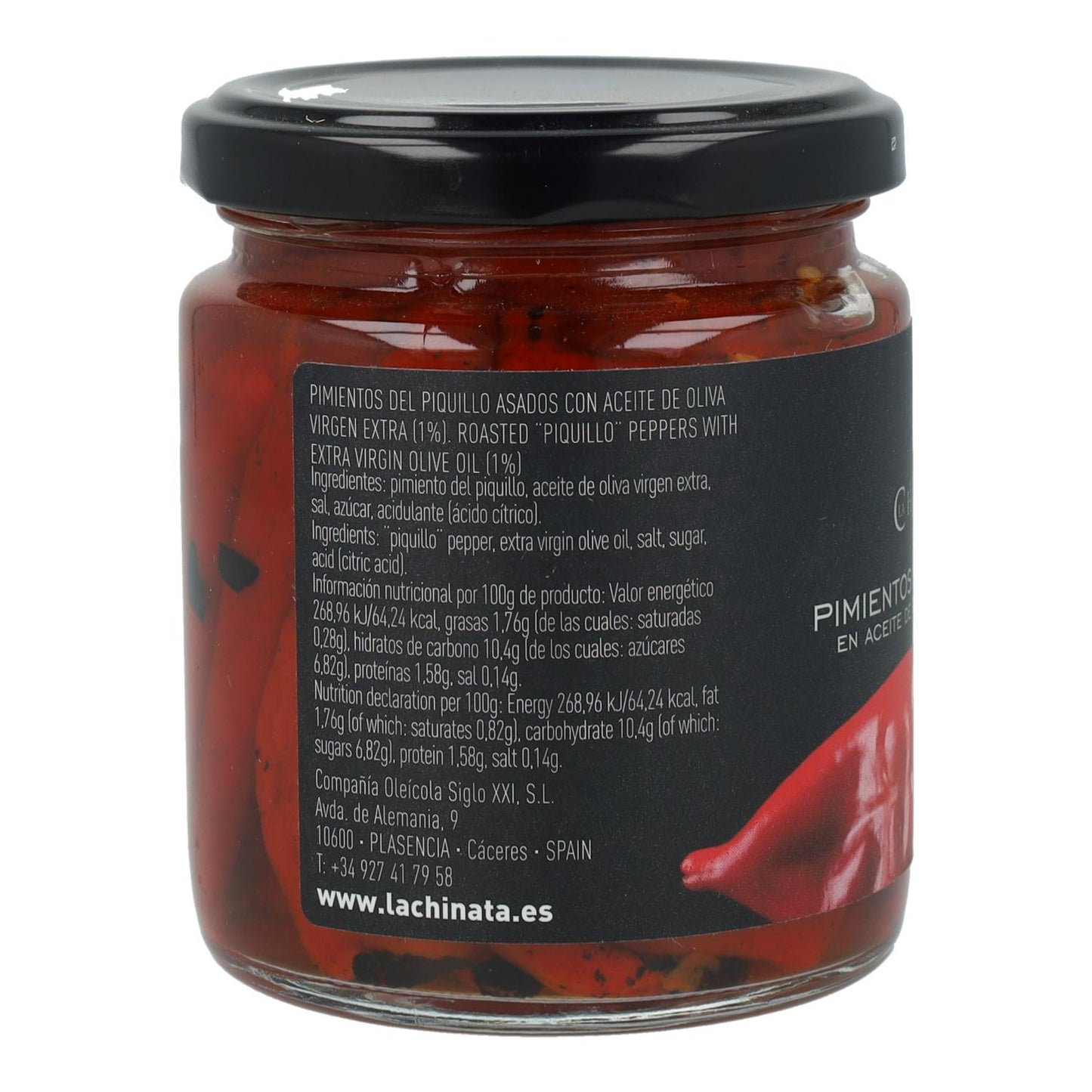 Pimentos Piquillo com Azeite Virgem Extra La Chinata 250g