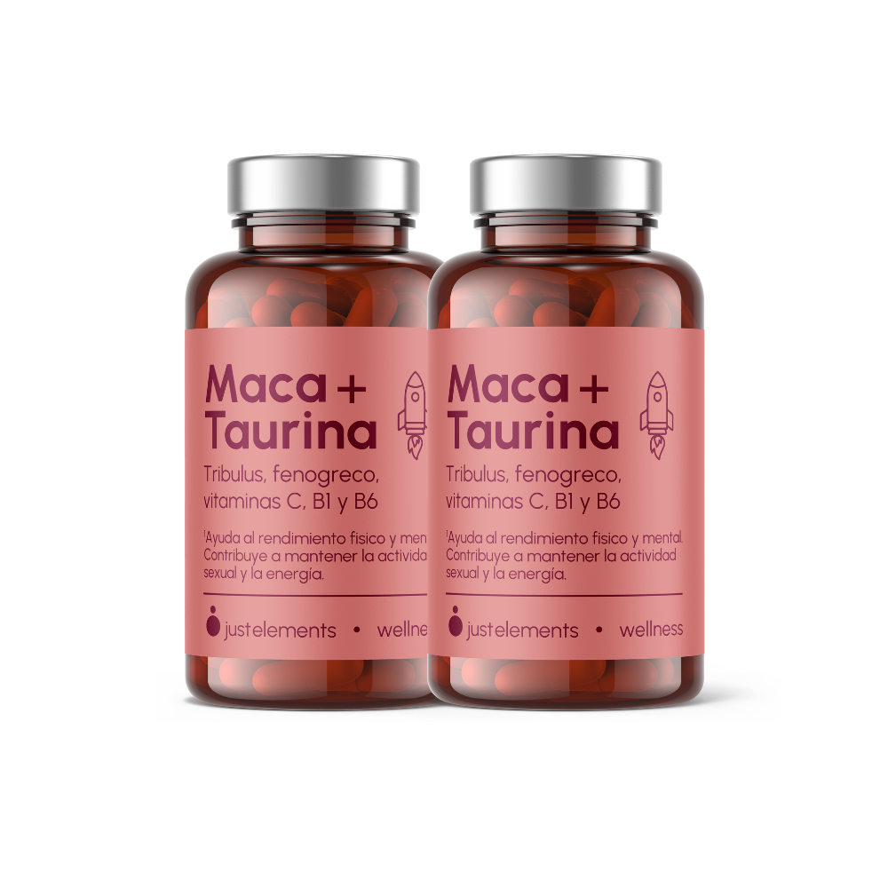Pack 2 Maca + Taurina Just Elements Wellness_0
