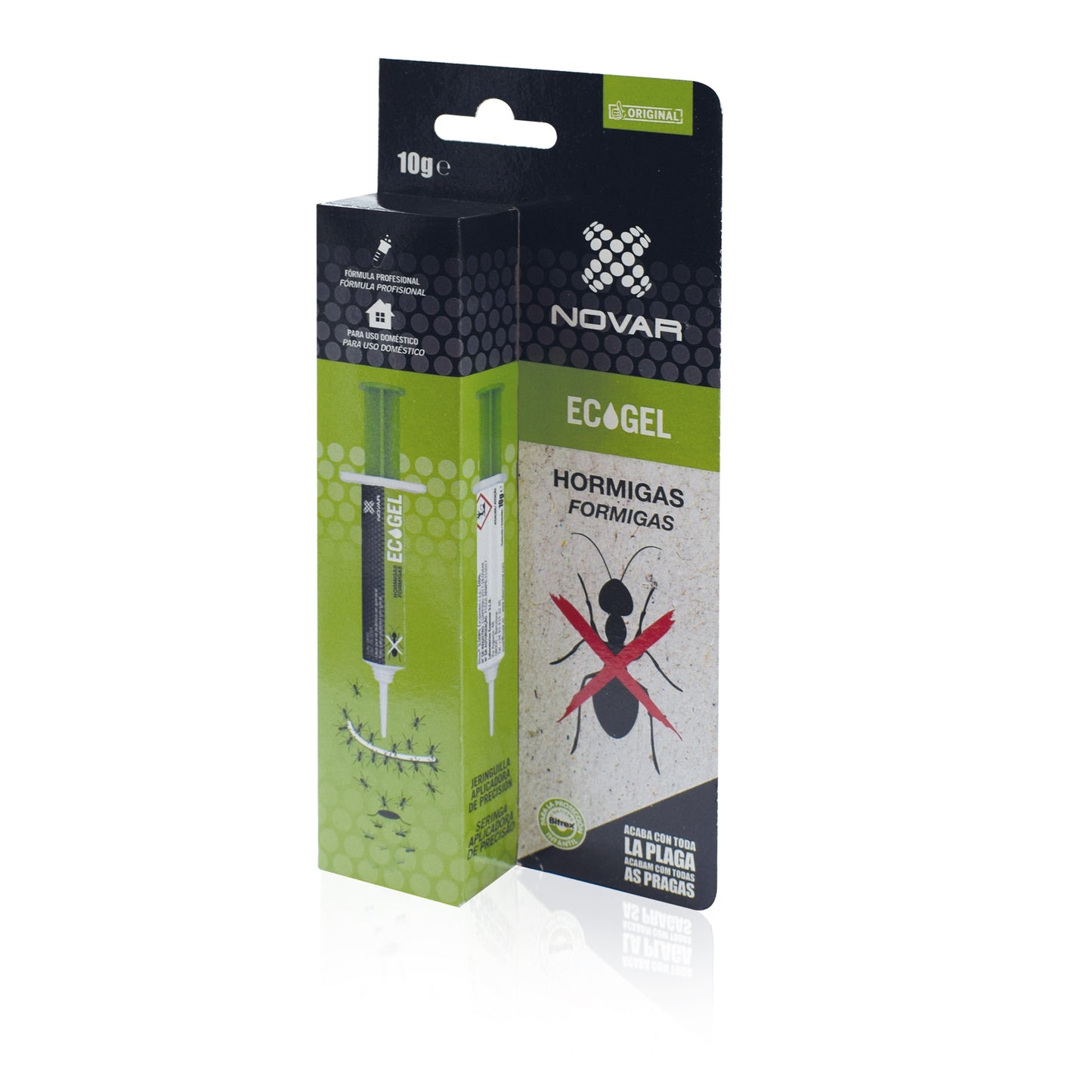 Seringa Novar Ecogel contra formigas Ecopack 10 g